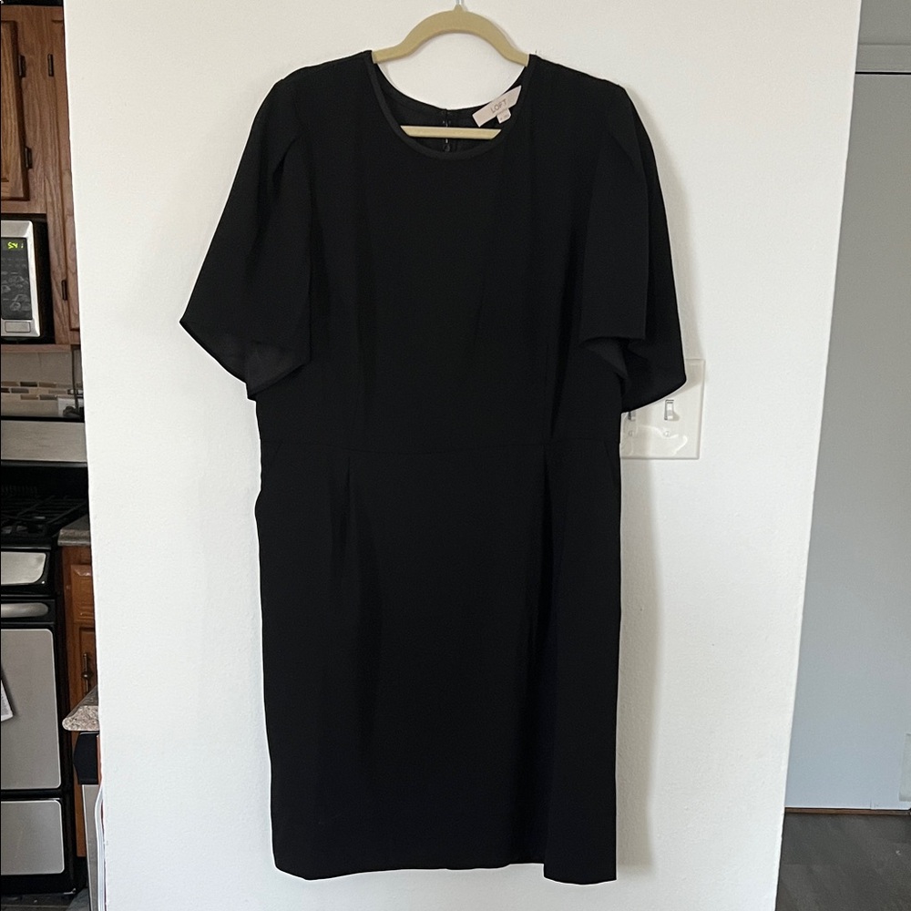Loft Elegant Black Dress